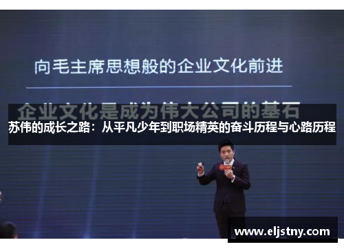 苏伟的成长之路：从平凡少年到职场精英的奋斗历程与心路历程
